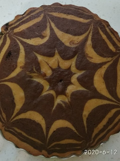عکسی از دستور کیک زبرا