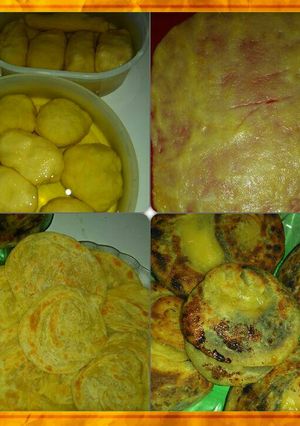 Foto resep Roti canai atau roti maryam