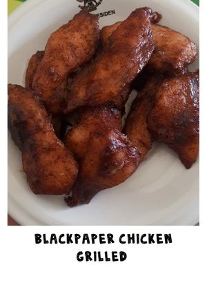 Foto resep Blackpaper Chicken Grilled