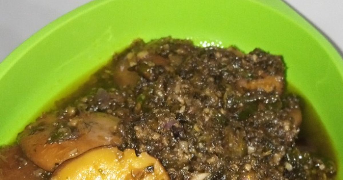Jengkol sambal hijau