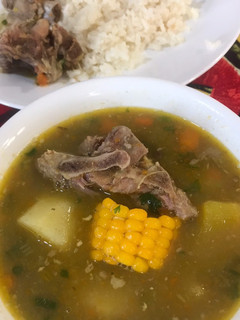 Una foto de Sancocho de espinazo de cerdo