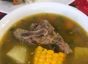 Una foto de Sancocho de espinazo de cerdo