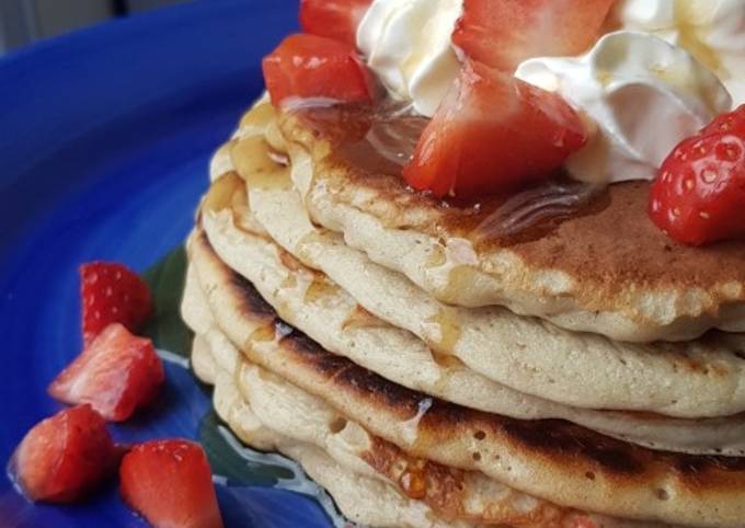 Steps to Prepare Homemade Sourdough Pancakes