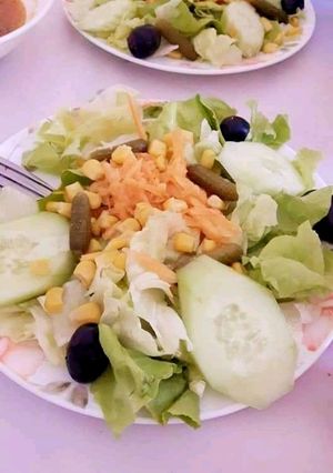 صورة لوصفة سلاطة ⁦❤️⁩