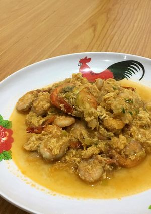 Foto resep Udang Saos Padang