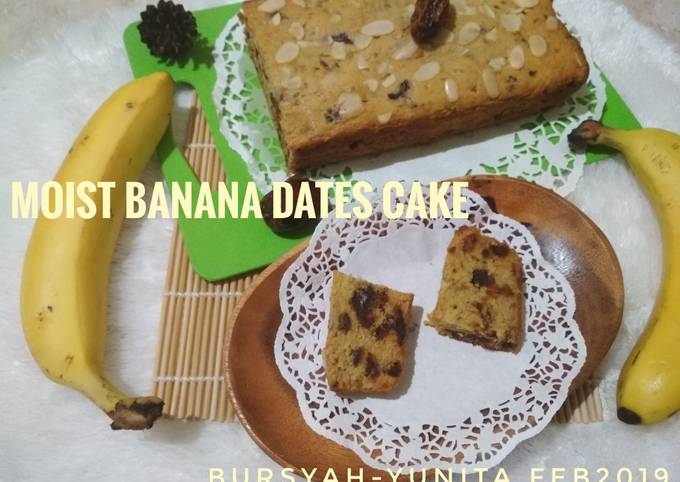 Cara Gampang Menyiapkan Moist Banana Dates Cake ala Tintin Rayner yang Sempurna
