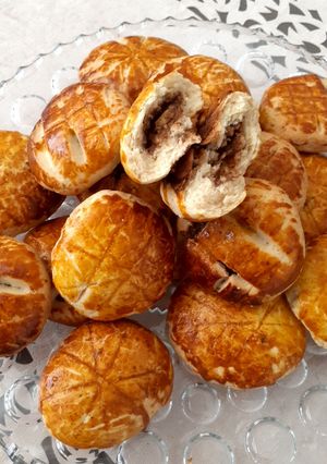 عکسی از دستور کلوچه مغزدار گردویی