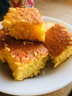 Una foto de Torta licuada de mandarina