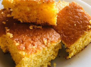 Una foto de Torta licuada de mandarina