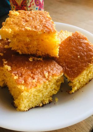 Una foto de Torta licuada de mandarina