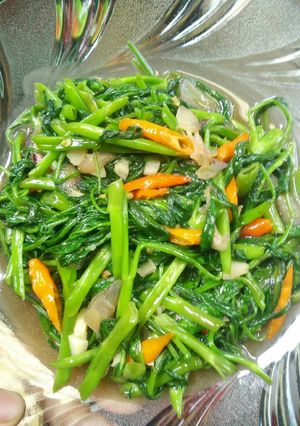 Foto resep Cah Kangkung Saos Tiram