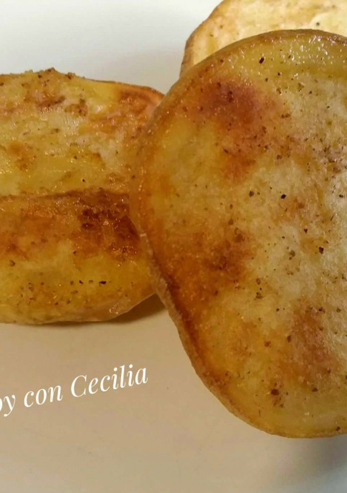 Una foto de Patatas asadas al horno