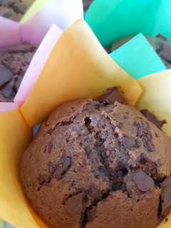 Une photo de Muffins tout choco