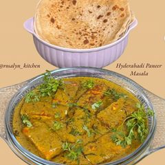 A picture of Hyderabadi Paneer Masala.