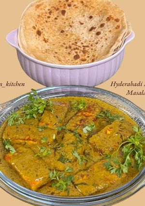 A picture of Hyderabadi Paneer Masala.