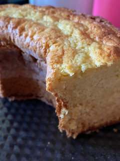 Una foto de Bizcocho de chocolate blanco!!