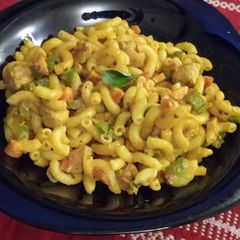 A picture of Fajita macaroni.