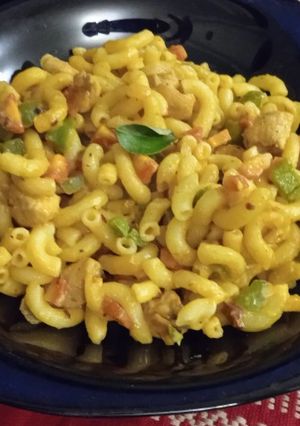 A picture of Fajita macaroni.