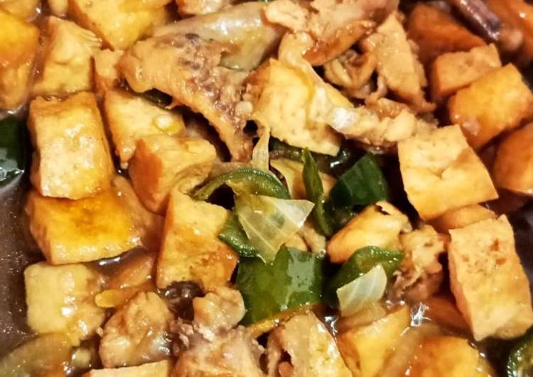 Resep Ayam Tofu Saos Tiram oleh Vivi Adhitya - Cookpad