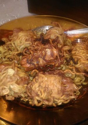 Foto resep Chicken Sausage Roll Noodles