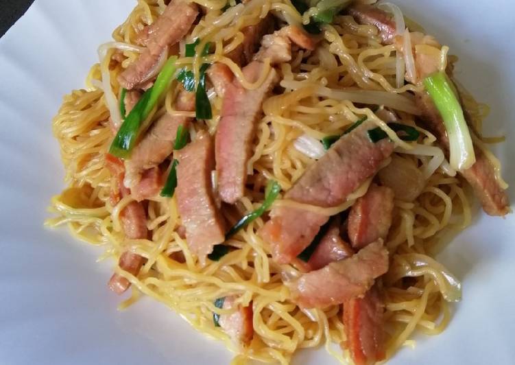 Simple Way to Make Super Quick Homemade Stir Fried Noodle