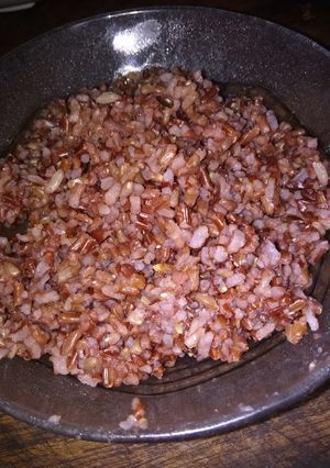 Foto resep Menanak beras merah pulen 1x proses