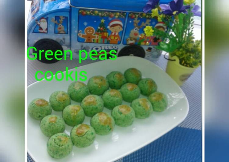 Green peas cookies