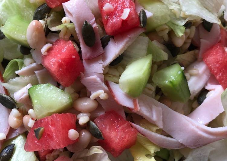 Recipe of Favorite Watermelon, Asparagus and Cucumber Salad