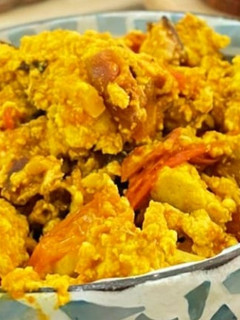 Foto de Tofu mexido com Legumes