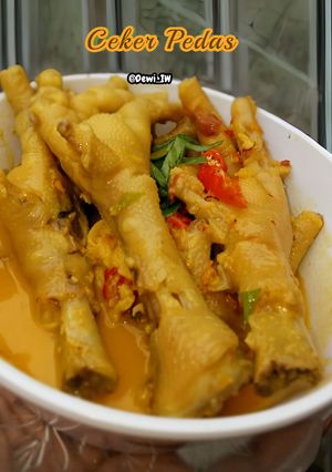Foto resep Ceker pedas