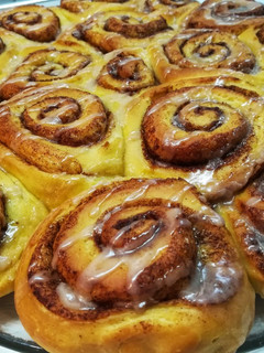 Foto di Cinnamon rolls morbidissimi (girelle alla cannella)