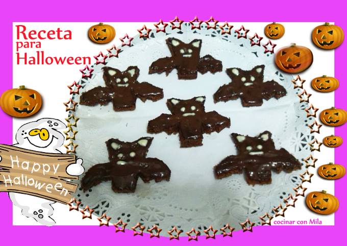 Recetas para Halloween fáciles: murciélagos de chocolate Receta de  Milagrosa Rodriguez Soler- Cookpad