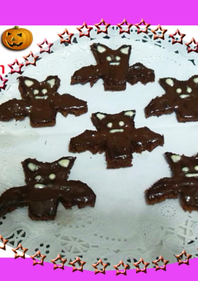 Una foto de Recetas para Halloween fáciles: murciélagos de chocolate