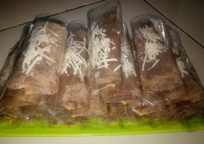 Dadar gulung coklat pisang