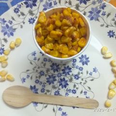 Corn chaat A picture of Corn chaat.