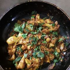 A picture of Kathal ki sabji.