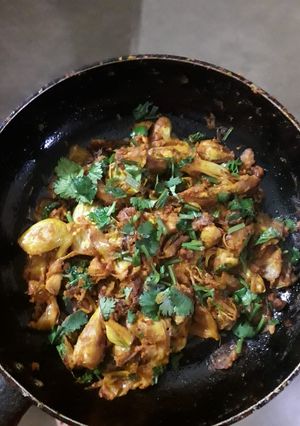 A picture of Kathal ki sabji.