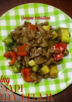Foto resep Daging Sapi Lada Hitam #kitaberbagi