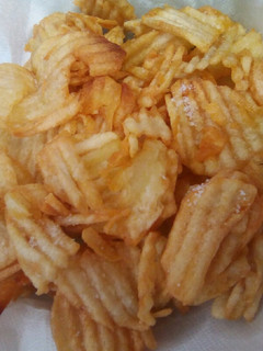 Una foto de Patatas chips onduladas