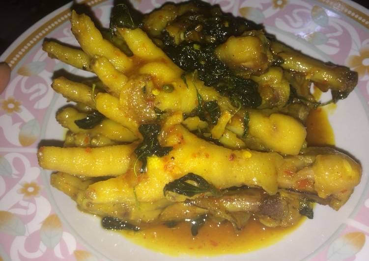 Ceker masak rica kemangi