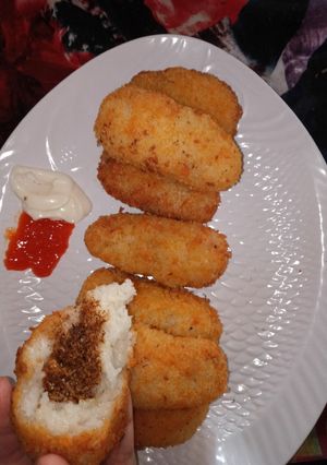 Foto resep Ketan crispy serundeng