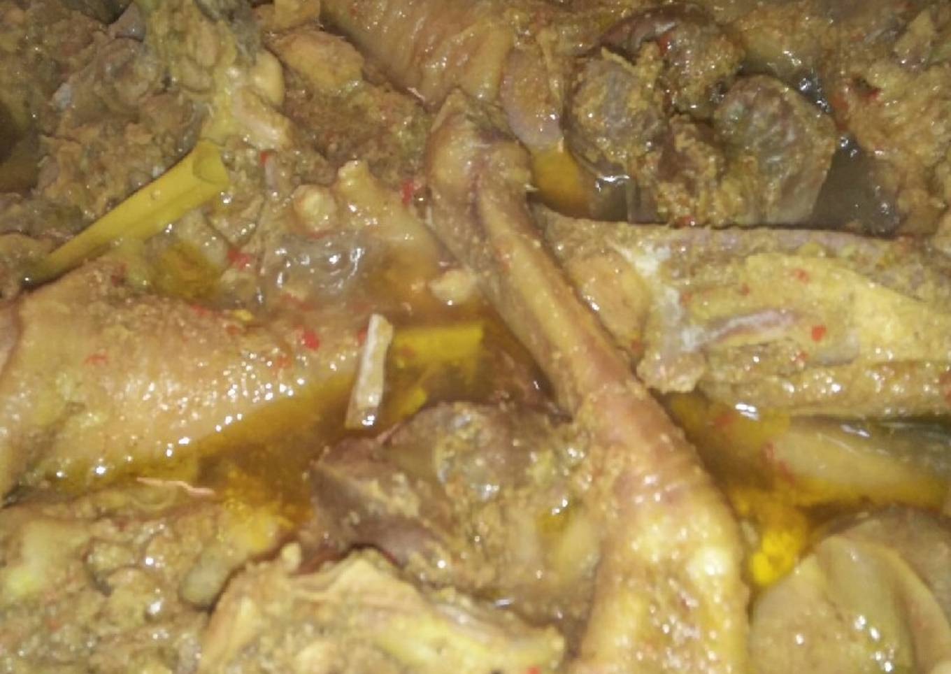Ayam kampung bumbu bebek