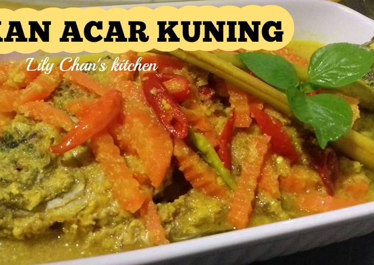 IKAN ACAR KUNING / PESMOL ala LC