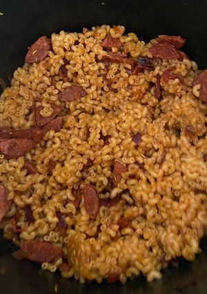 Une photo de Coquillettes au chorizo