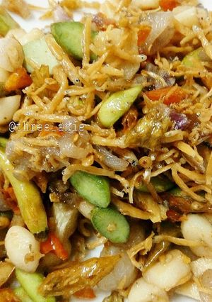 Foto resep Tumis bawang + teri medan