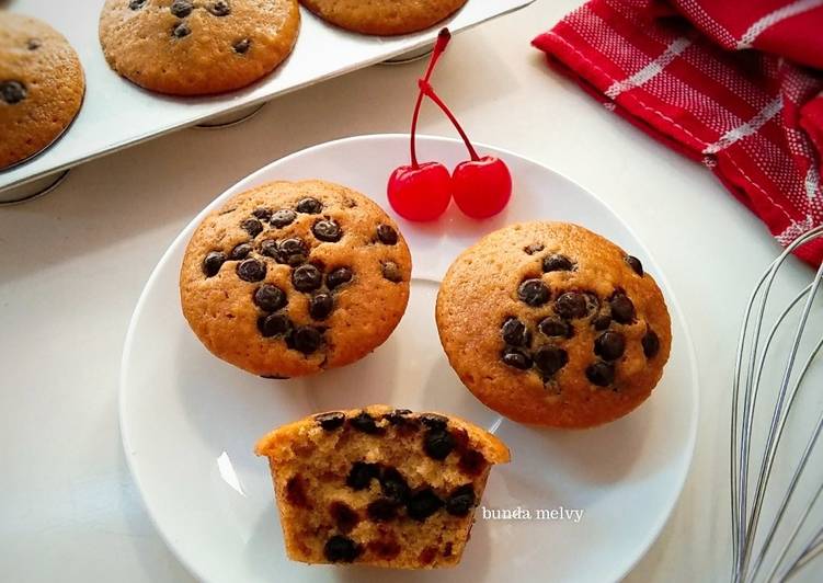 Resep Muffin Vanilla Chocochips yang Bisa Manjain Lidah