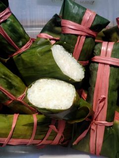 Foto resep 6.Lepet ketan bungkus daun pisang