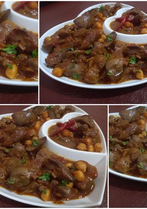 صورة لوصفة شرمولة كبد الدجاج