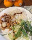 Ức gà xào Teriyaki sauce