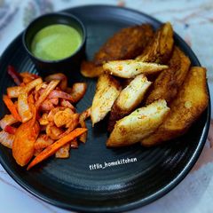 A picture of Dahi ke Sholey.